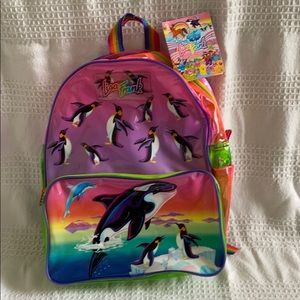 NWT ORIGINAL 90s LISA FRANK BACKBACK